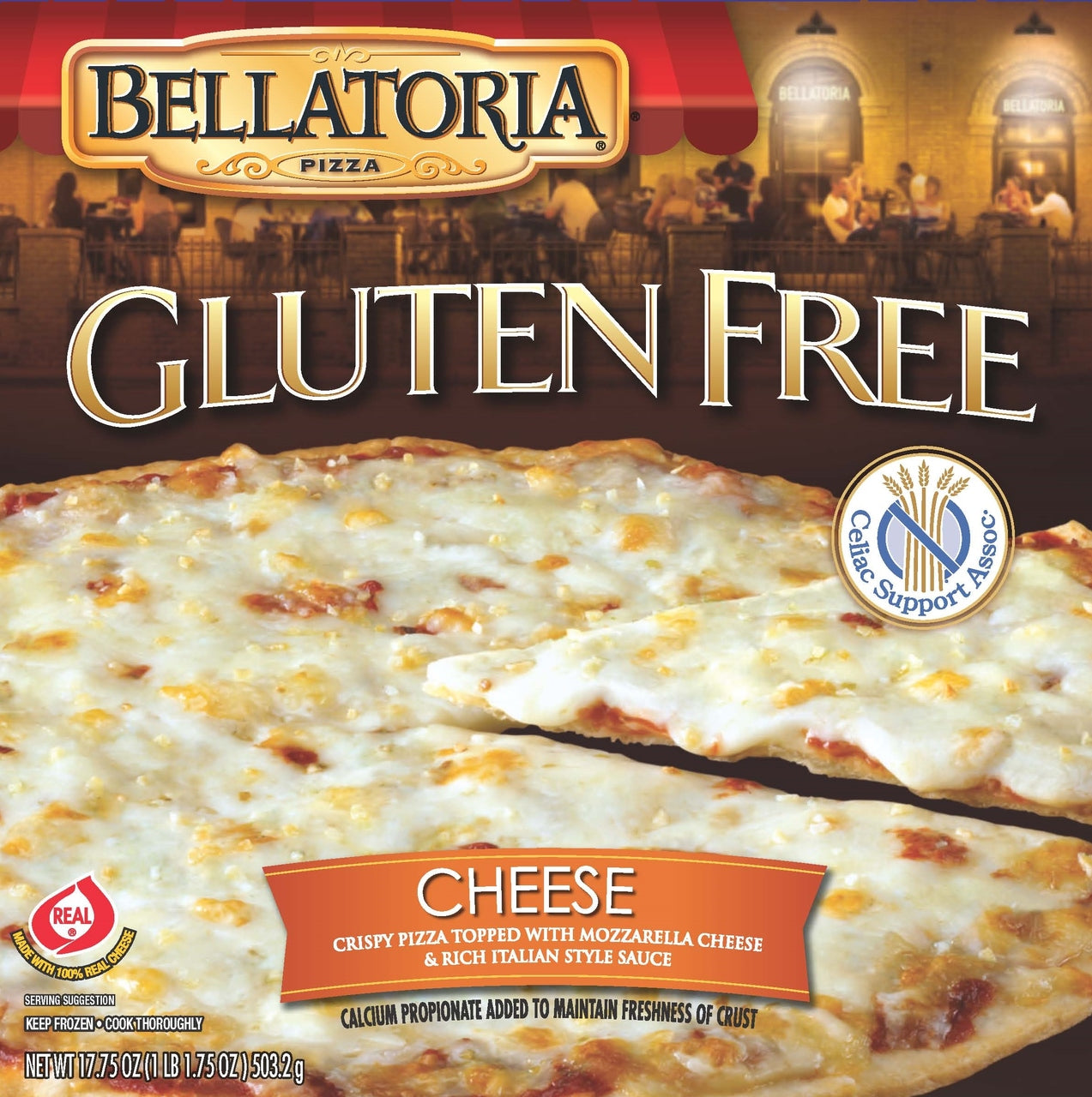 Bellatoria Gluten Free Cheese Pizza