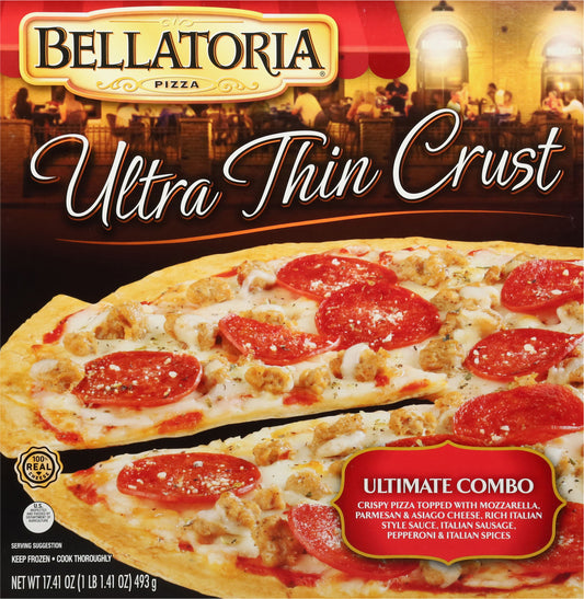 Bellatoria Ultra Thin Crust Ultimate Combo Pizza
