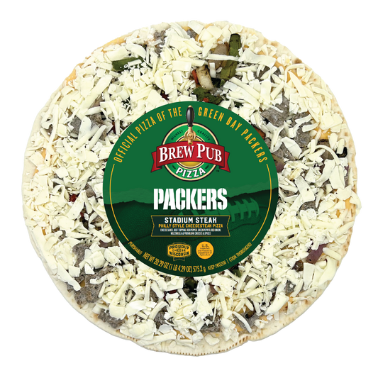 Brew Pub Packers - Stadium Steak Pizza