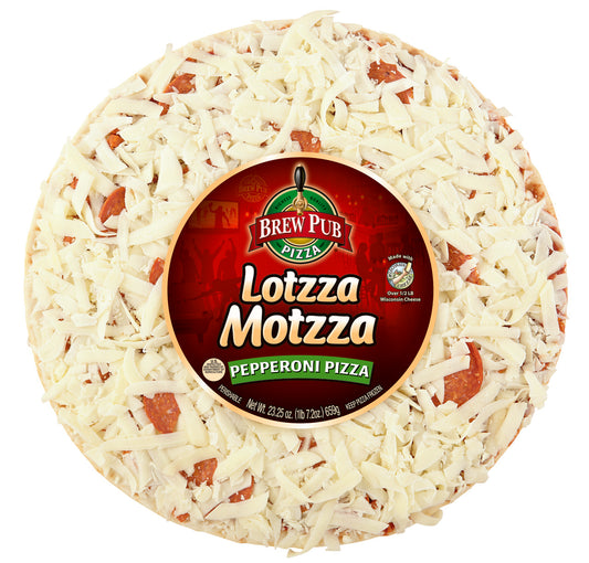 Brew Pub, Pepperoni, 9-inch Personal Pizza 12 Pack