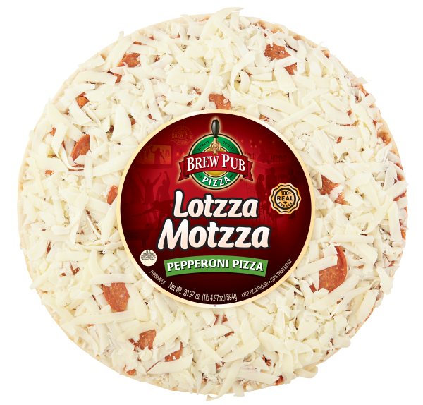 Brew Pub Lotzza Motzza Pepperoni Pizza